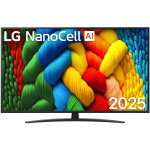 LG NanoCell AI 55NANO81A6A 139,7 cm (55") 4K Ultra HD Smart TV Wifi Zwart