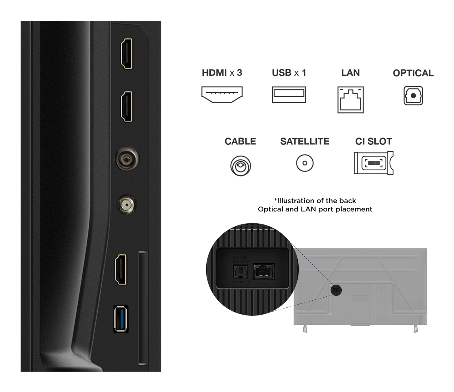 TCL P6K 43P6K tv 109,2 cm (43") 4K Ultra HD Smart TV Wifi Metallic - Afbeelding 12