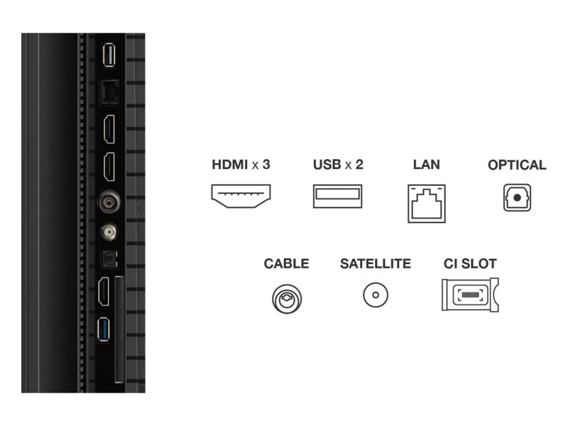 TCL T69C 75T69C tv 190,5 cm (75") 4K Ultra HD Smart TV Wifi Metallic 350 cd/m² - Afbeelding 11