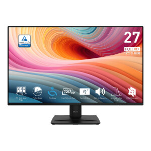 MSI PRO MP271A E2 computer monitor 68,6 cm (27") 1920 x 1080 Pixels Full HD LCD Zwart