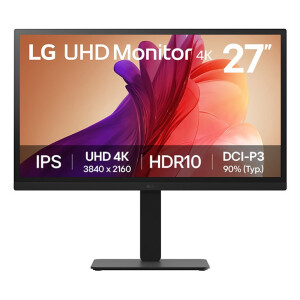 LG 27BA45U-B computer monitor 68,6 cm (27") 3840 x 2160 Pixels 4K Ultra HD Zwart