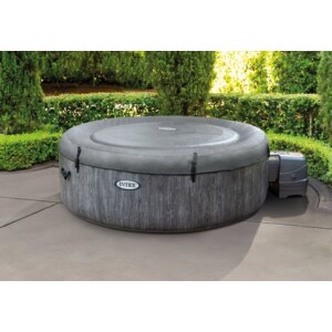 Intex bubblebad PureSpa Bubble Baltik 6personen grijs Ø216x71cm